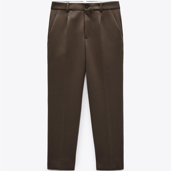 Zara Relaxed Fit Chino Pants - Picture 1 of 4